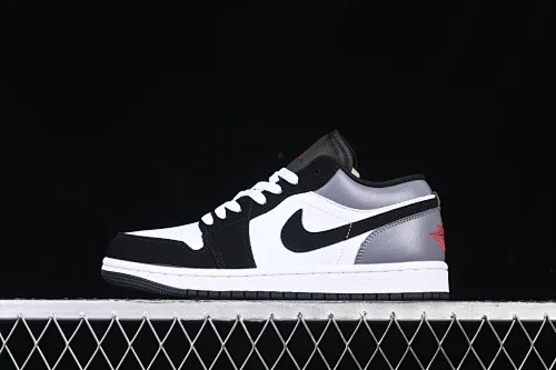 All categories Air Jordan Jordan series basketball shoes Air Jordan 1 Low Air Jordan 1 Low AJ1 Joe 1 gray white black hook low-top cultural casual sneakers HF3148-106